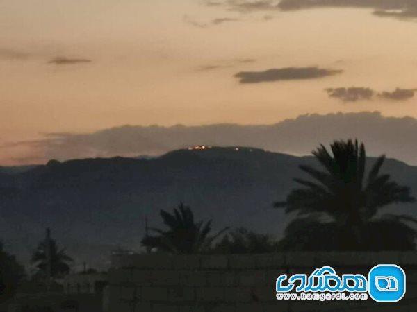 آتش ارتفاعات دشتستان کنترل شد
