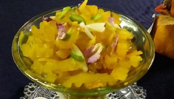 طرز تهیه مربای زردک زعفرانی بسیار مقوی و خوشمزه طرز تهیه مربای زردک زعفرانی بسیار مقوی و خوشمزه